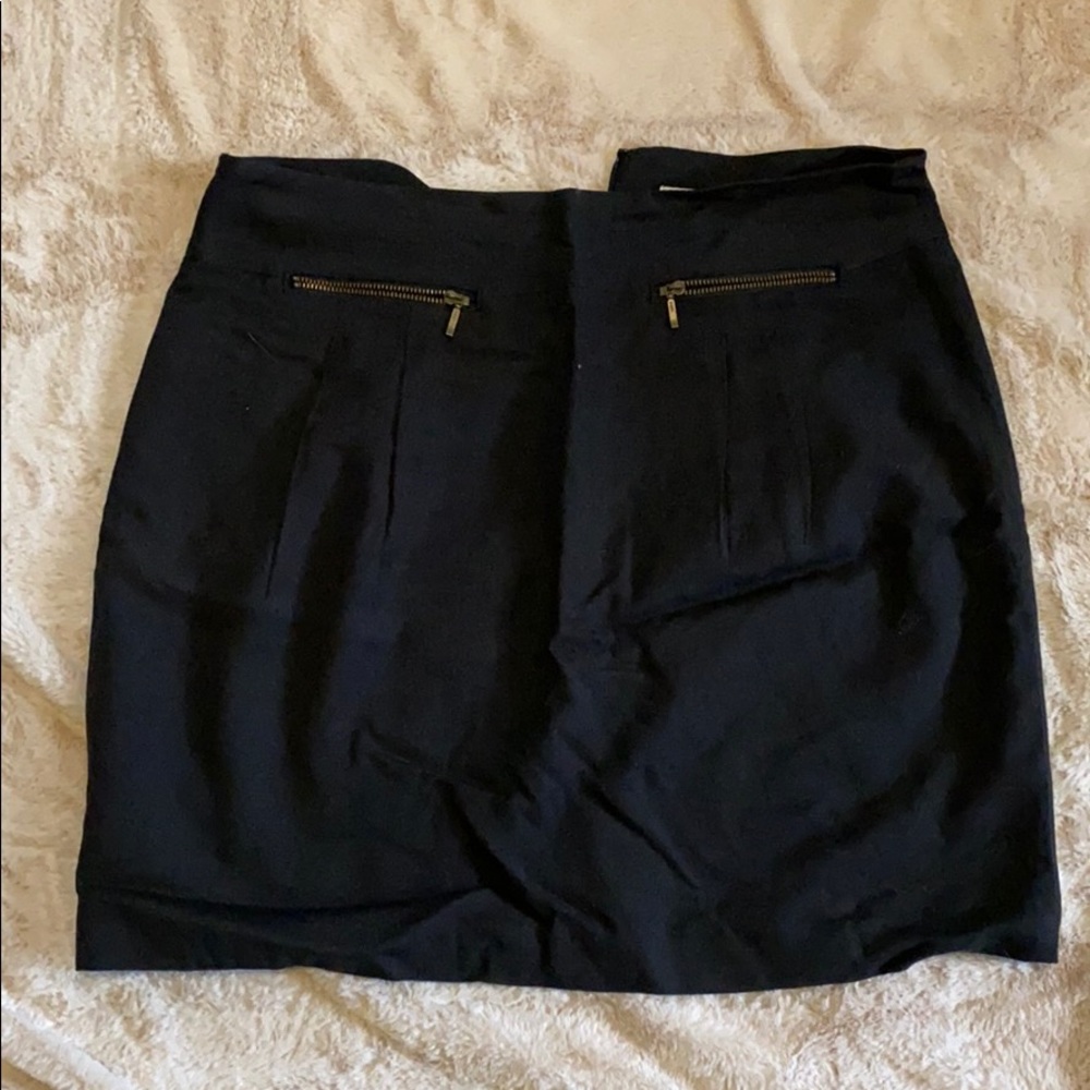 Loft Black Mini Skirt